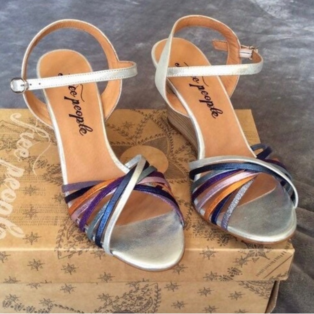 Free people wedge sandals! - Picture 2 of 4